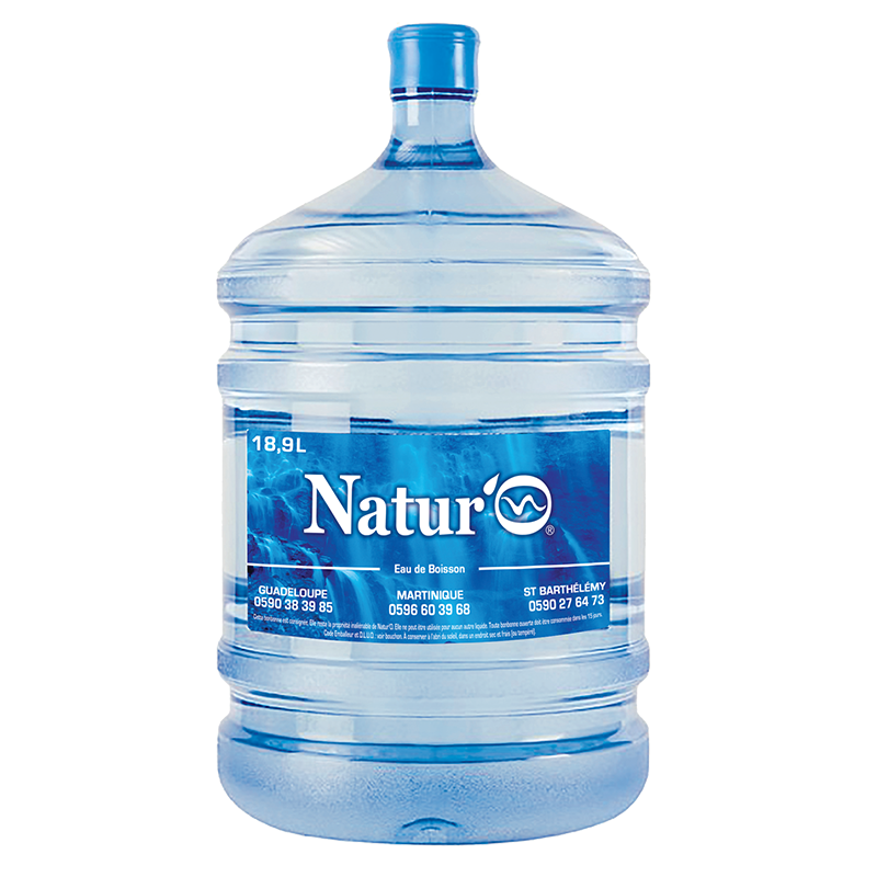 Bonbonne d'eau Naturo 18,9L